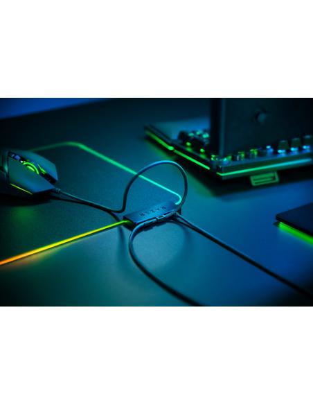 Razer Firefly V2 Alfombrilla de ratón para juegos Negro