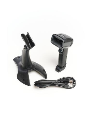 iggual IGG315651 lector de código de barras Lector de códigos de barras portátil 1D/2D Negro