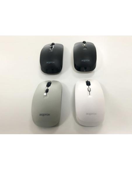 Approx XM180 ratón Oficina mano derecha RF inalámbrico Óptico 1600 DPI
