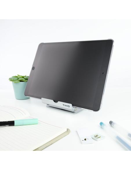 TooQ PH0002-S soporte Soporte pasivo Teléfono móvil/smartphone, Tablet/UMPC Plata