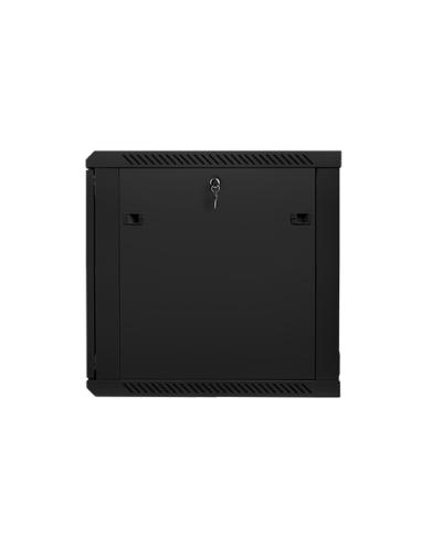Lanberg WF01-6612-10B armario rack 12U Bastidor de pared Negro