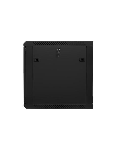 Lanberg WF01-6612-10B armario rack 12U Bastidor de pared Negro