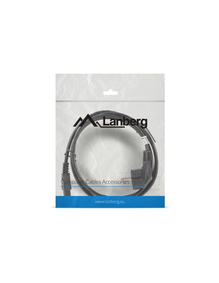 Lanberg CA-C5CA-11CC-0018-BK cable de transmisión Negro 1,8 m CEE7/7 C5 acoplador