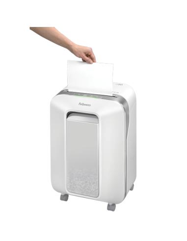 Fellowes Powershred LX201 triturador de papel Microcorte 23 cm Blanco