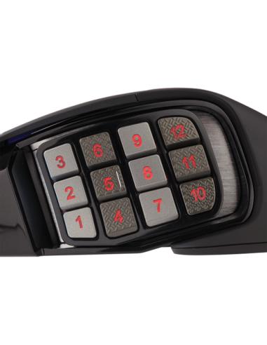 Corsair Scimitar RGB Elite ratón Juego mano derecha USB tipo A Óptico 18000 DPI