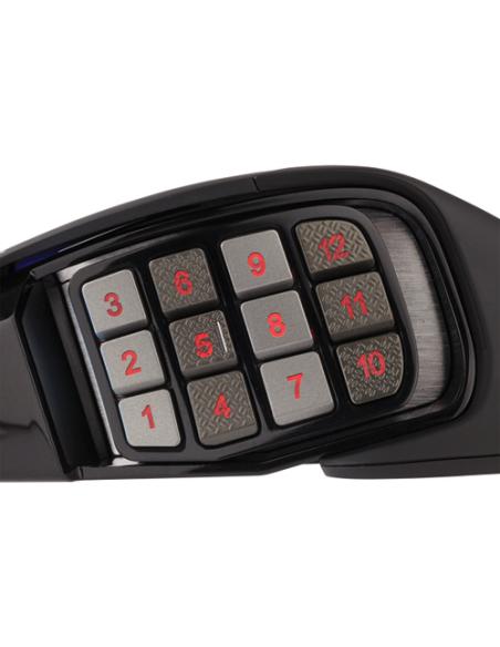 Corsair Scimitar RGB Elite ratón Juego mano derecha USB tipo A Óptico 18000 DPI