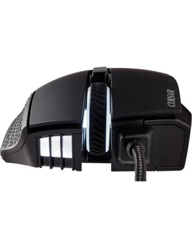 Corsair Scimitar RGB Elite ratón Juego mano derecha USB tipo A Óptico 18000 DPI