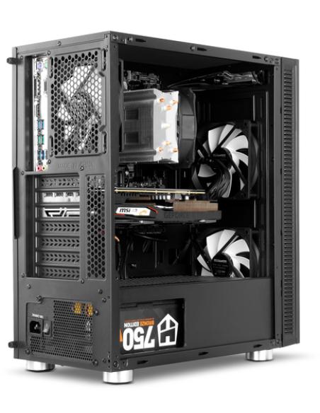 NOX Hummer Void Midi Tower Negro