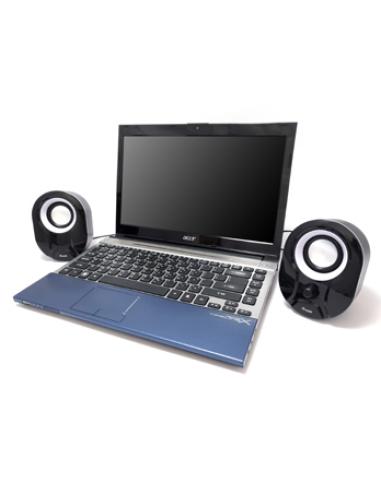 Equip 245333 altavoz Negro, Blanco Alámbrico 3 W
