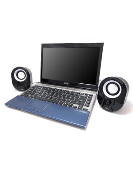 Equip 245333 altavoz Negro, Blanco Alámbrico 3 W