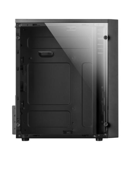 Mars Gaming MCM, Caja PC Micro ATX, Compacta, 16 Modos ARGB, Ventilador 8 cm
