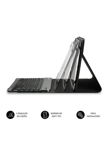 SUBBLIM Funda con Teclado KEYTAB PRO BLUETOOTH 10,1" Red