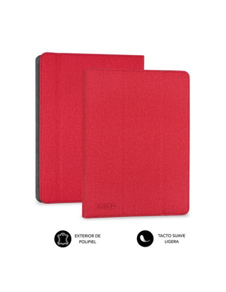SUBBLIM Funda Tablet Freecam Case 10,1" Red
