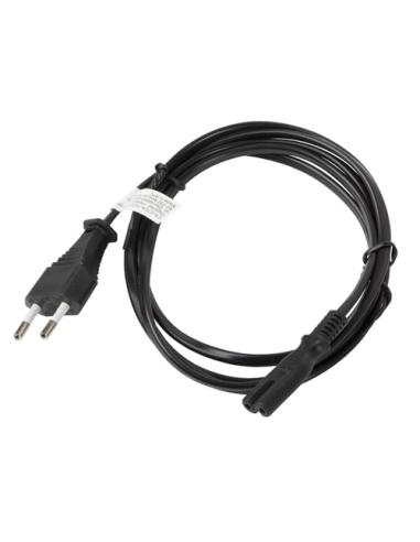 Lanberg CA-C7CA-10CC-0018-BK cable de transmisión Negro 1,8 m C7 acoplador CEE7/16