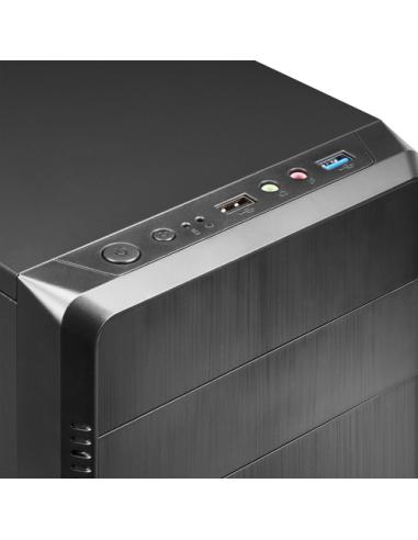 Tacens Anima Anima ACM500, Caja PC Micro ATX y Fuente PC 500W, Compacta, USB 3.0, Aluminio