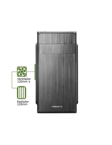Tacens Anima Anima ACM500, Caja PC Micro ATX y Fuente PC 500W, Compacta, USB 3.0, Aluminio