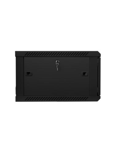 Lanberg WF01-6606-10B armario rack 6U Bastidor de pared Negro