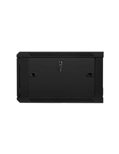 Lanberg WF01-6606-10B armario rack 6U Bastidor de pared Negro