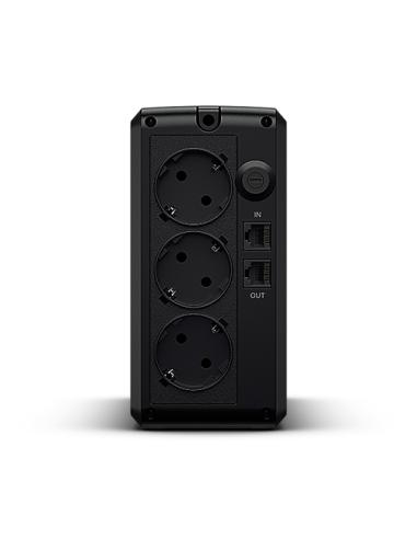 CyberPower UT850EG sistema de alimentación ininterrumpida (UPS) Línea interactiva 0,85 kVA 425 W 4 salidas AC
