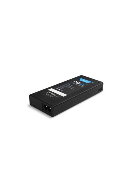 NOX NXPWR90NB adaptador e inversor de corriente Interior 90 W Negro