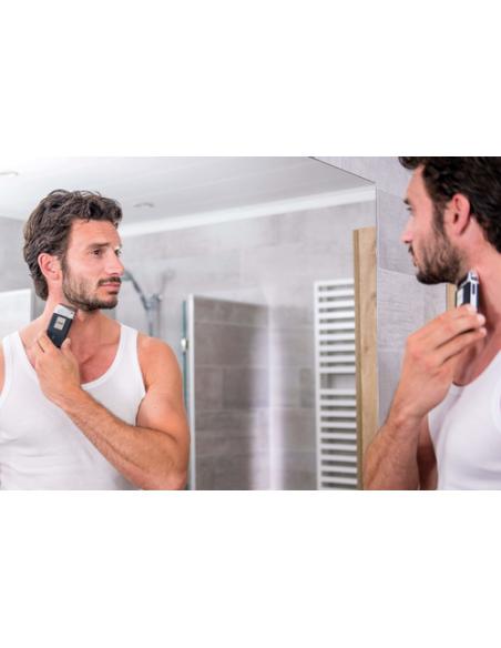 Wahl 03615-1016 afeitadora Máquina de afeitar de láminas Recortadora Negro, Plata