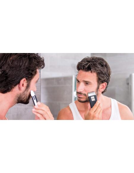 Wahl 03615-1016 afeitadora Máquina de afeitar de láminas Recortadora Negro, Plata