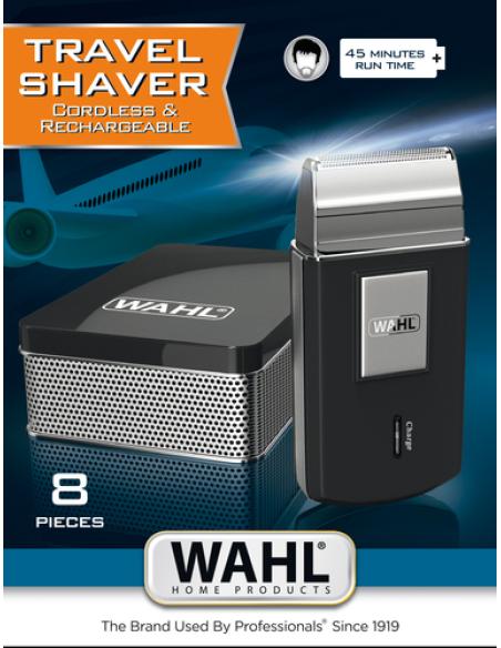 Wahl 03615-1016 afeitadora Máquina de afeitar de láminas Recortadora Negro, Plata