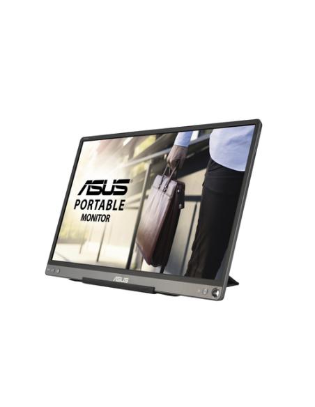 ASUS ZenScreen MB16ACE pantalla para PC 39,6 cm (15.6") 1920 x 1080 Pixeles Full HD LED Gris