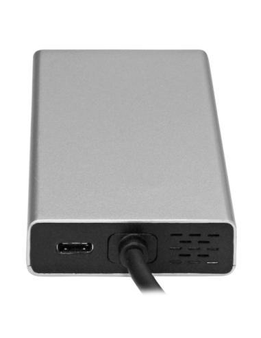 StarTech.com Adaptador Multipuertos USB-C - Docking Station Portátil USB-C 4K HDMI - con Entrega de Potencia de 60W - GbE - Hub 