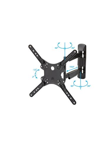 StarTech.com Soporte de Pared para TV de Movimiento Completo - Pantallas VESA de 32"-55" (35kg) - Soporte Universal para Pantall