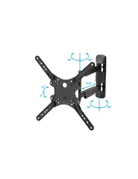 StarTech.com Soporte de Pared para TV de Movimiento Completo - Pantallas VESA de 32"-55" (35kg) - Soporte Universal para Pantall