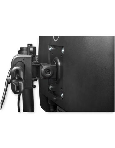 StarTech.com Brazo para Escritorio de Dos Monitores - con Barra Horizontal - Soporte de Mordaza/Ojal para Escritorio