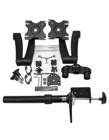 StarTech.com Soporte con Brazos Articulados para Dos Monitores