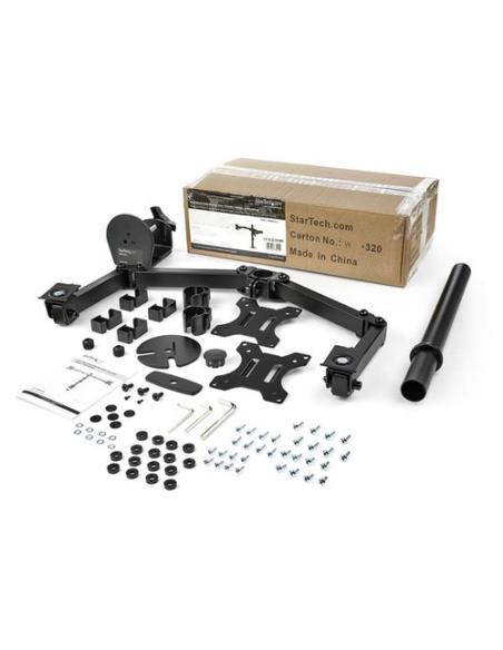 StarTech.com Brazo de Soporte para Dos Monitores - Articulado - de Acero