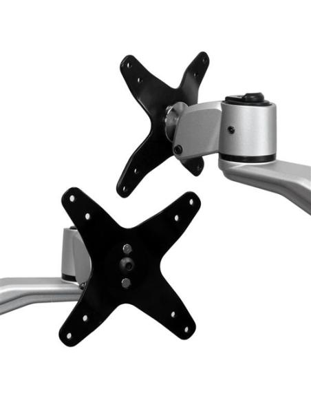 StarTech.com Soporte para Dos Monitores con Brazos Móviles - Apilable