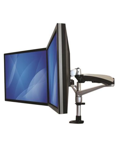 StarTech.com Soporte para Dos Monitores con Brazos Móviles - Apilable