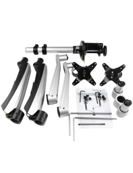 StarTech.com Soporte para Dos Monitores con Brazos Móviles - Apilable