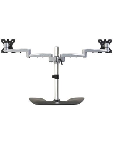 StarTech.com Soporte VESA de Escritorio para Dos Monitores - Soporte Ergonómico para Pantallas hasta 32" con Montaje VESA - Sopo
