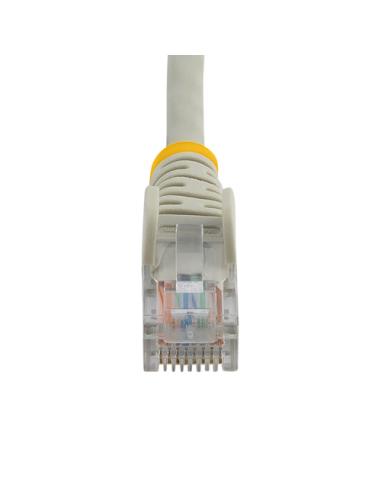 StarTech.com Cable de Red Ethernet 15m UTP Patch Snagless Sin Enganches Cat5e Cat 5e RJ45 - Gris