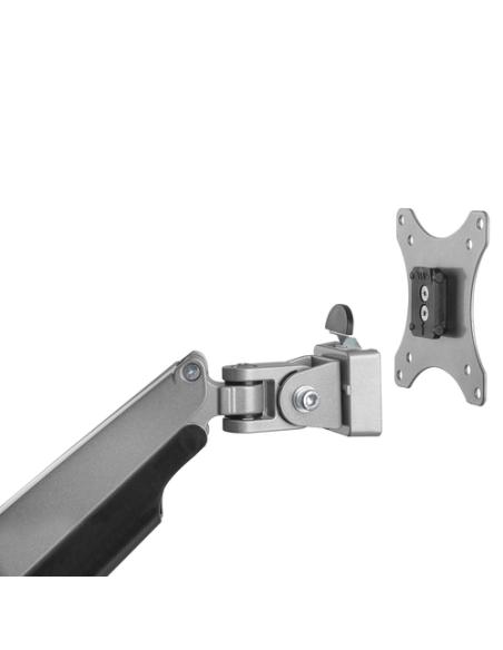 StarTech.com Brazo Ergonómico de Escritorio para Monitor VESA hasta 9kg - de Servicio Pesado - Movimiento Total, Altura Ajustabl