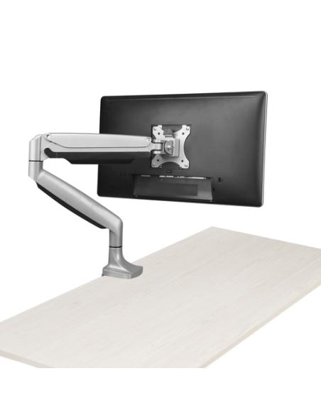 StarTech.com Brazo Ergonómico de Escritorio para Monitor VESA hasta 9kg - de Servicio Pesado - Movimiento Total, Altura Ajustabl