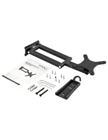 StarTech.com Soporte de pared de doble giro para monitor - Montura VESA para Pantallas de hasta 27 Pulgadas