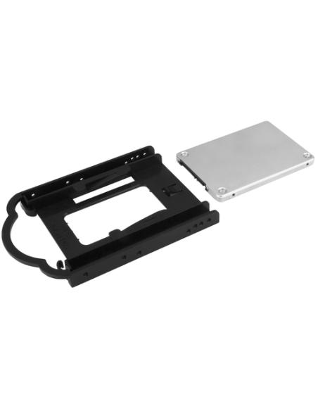 StarTech.com Bracket de Montaje para Discos Duros / SSD de 2,5" en Bahías de 3,5 Pulgadas - Instalación sin Herramientas - Brack