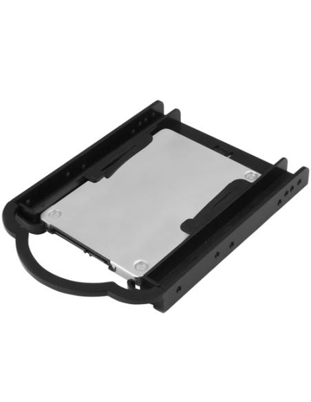 StarTech.com Bracket de Montaje para Discos Duros / SSD de 2,5" en Bahías de 3,5 Pulgadas - Instalación sin Herramientas - Brack