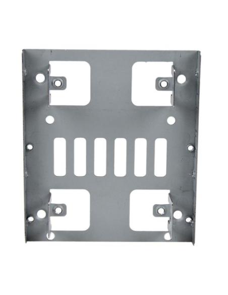 StarTech.com Bracket Adaptador Bandeja de Montaje 2 Unidades de Disco Duro HDD de 2,5" a Bahía de 3,5 Pulgadas
