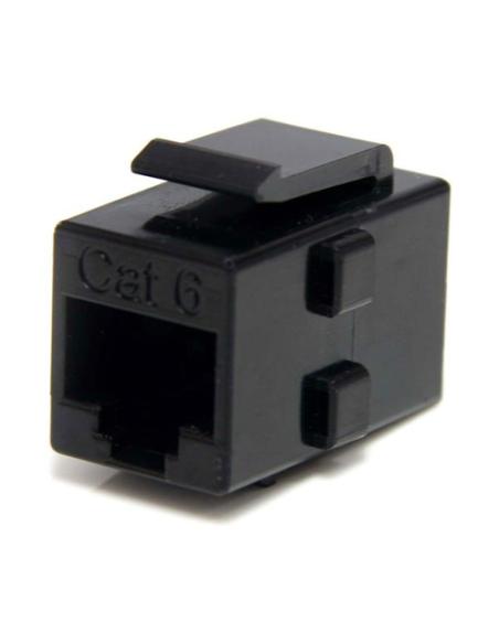 StarTech.com Caja de Empalme Acoplador Keystone Cable Cat5 Ethernet UTP - 2x Hembra RJ45 - Negro
