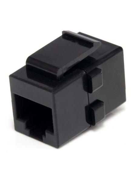 StarTech.com Caja de Empalme Acoplador Keystone Cable Cat5 Ethernet UTP - 2x Hembra RJ45 - Negro