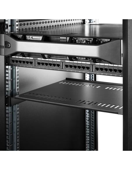StarTech.com Bandeja Estante Ventilado de 1U para Armario Rack de Servidores de 19 Pulgadas - de 16 Pulgadas de Profundidad - de