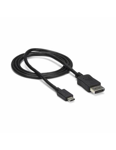 StarTech.com Cable 1m USB C a DisplayPort 1.2 de 4K a 60Hz - Adaptador Convertidor USB Tipo C a DisplayPort - HBR2 - Conversor U