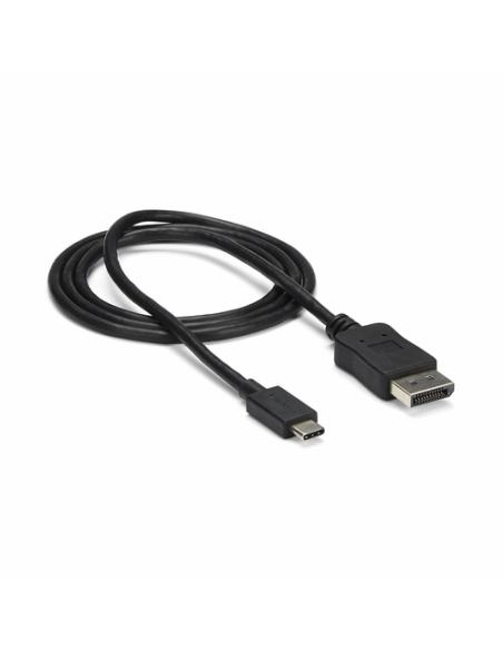 StarTech.com Cable 1m USB C a DisplayPort 1.2 de 4K a 60Hz - Adaptador Convertidor USB Tipo C a DisplayPort - HBR2 - Conversor U